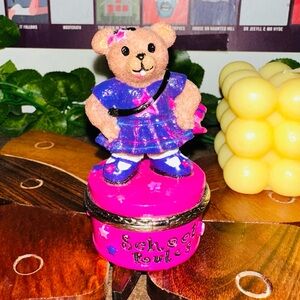 90s Claire’s Y2K Nostalgic Vintage Pink Trinket Box